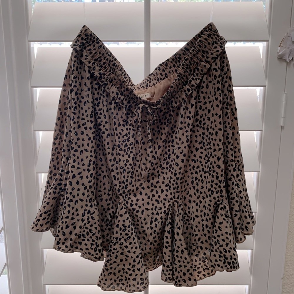 Cheetah Skort